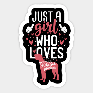 Just a Girl Who Loves Sticker